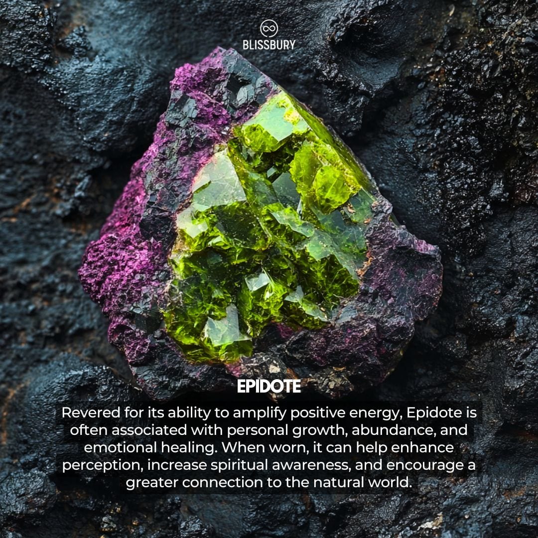 Epidote Bracelet - Growth, Perception, Abundance - Image 2