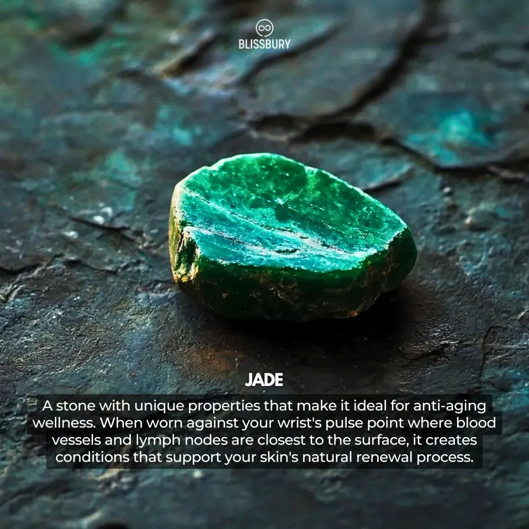 Eternal Youth Jade Bracelet - Youth, Vigor, Rejuvenation - Image 2